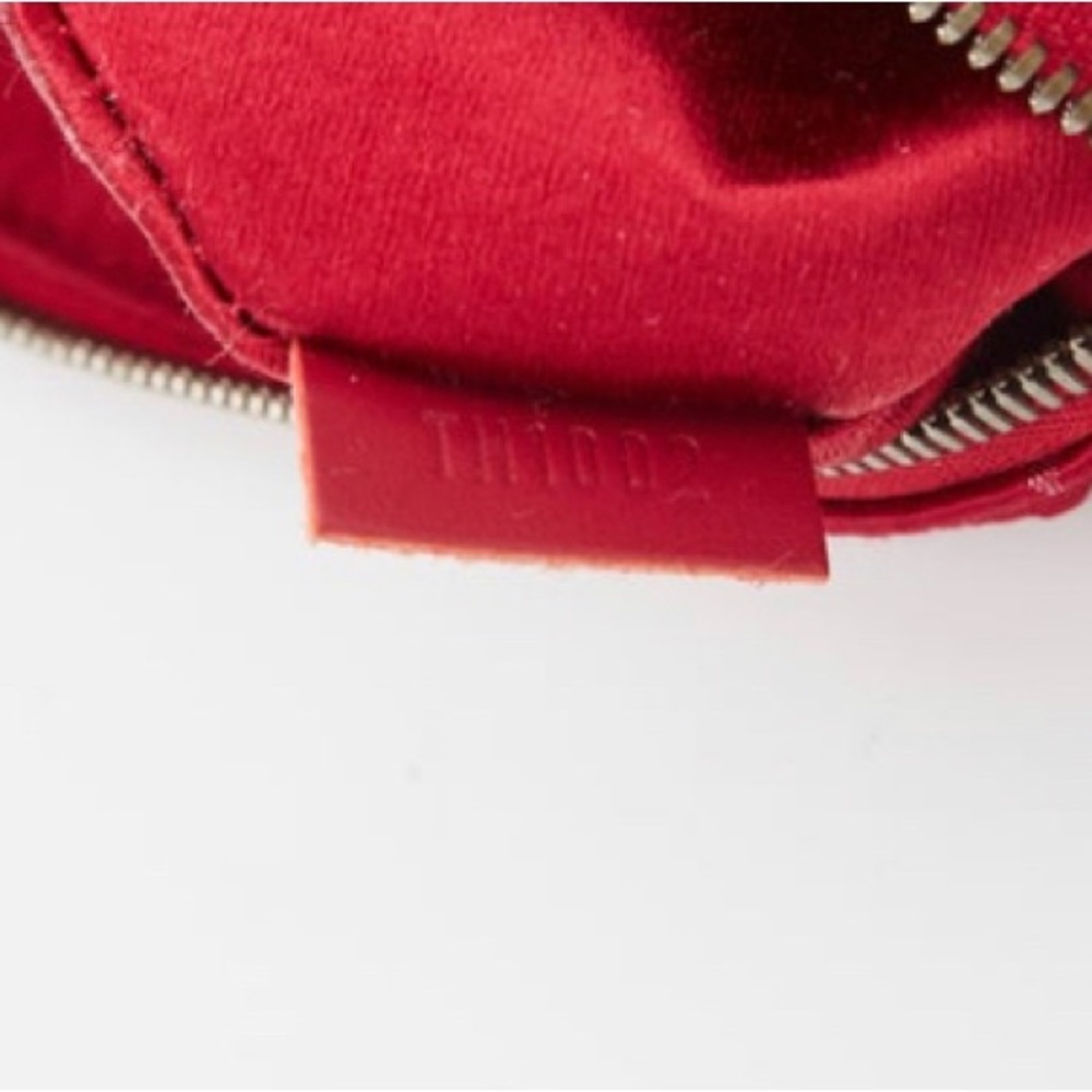 Louis Vuitton Red Satin Mono Papillon Bag - Picture 6 of 14